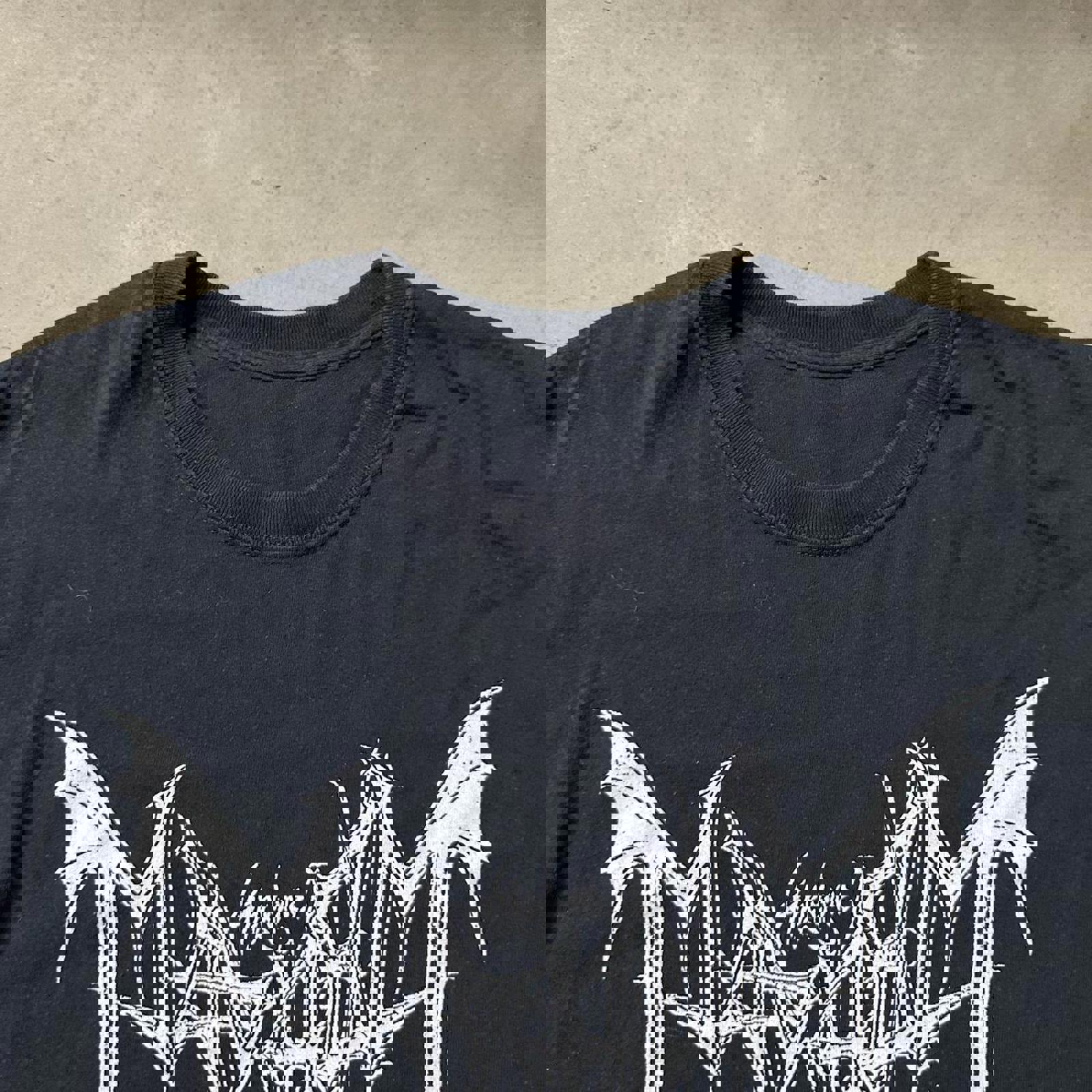 Vintage Mayhem Y2K Black Graphic Tee #Y2K #Vintage #Mayhem