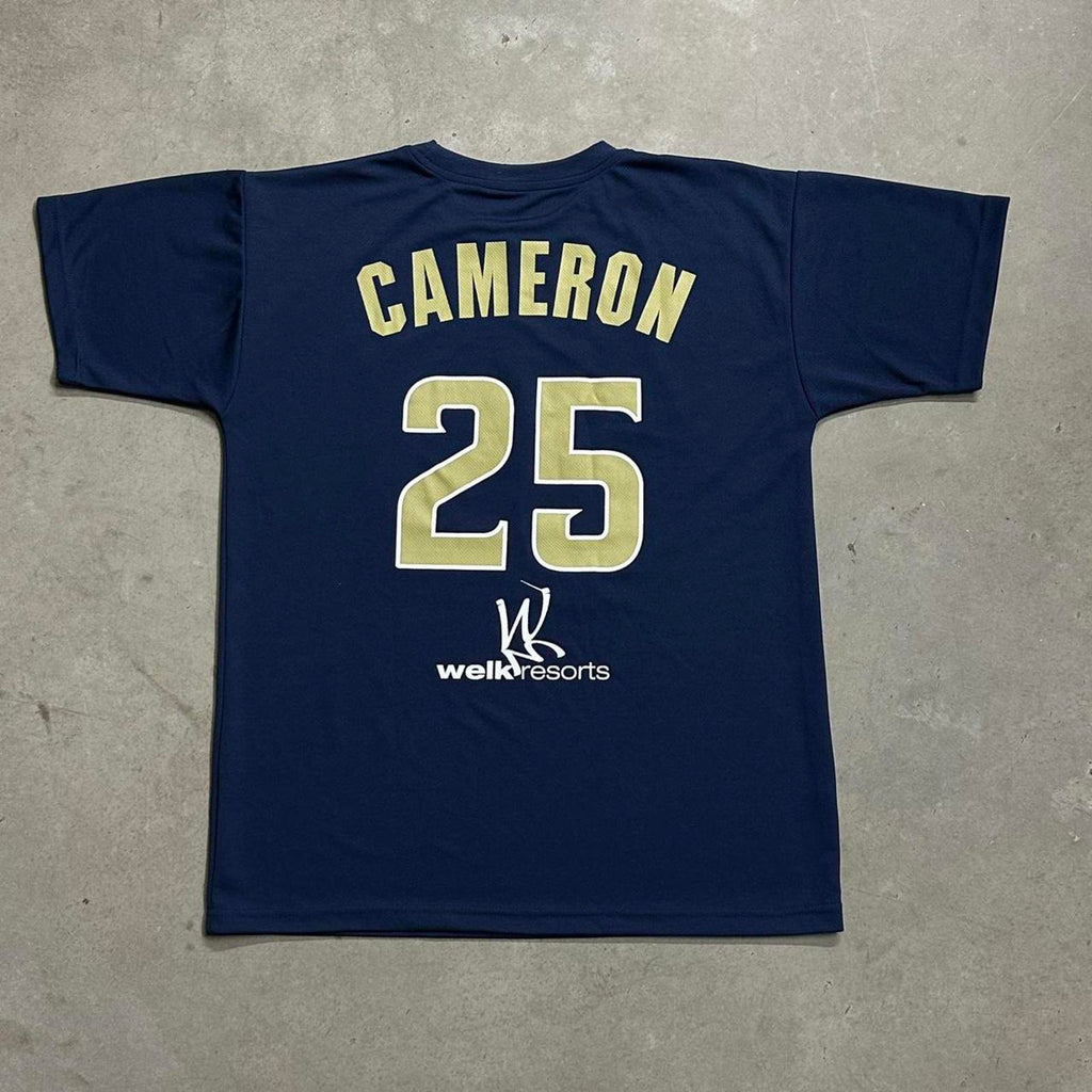 Vintage MLB Navy Blue SD Padres #25 Cameron Jersey Tee