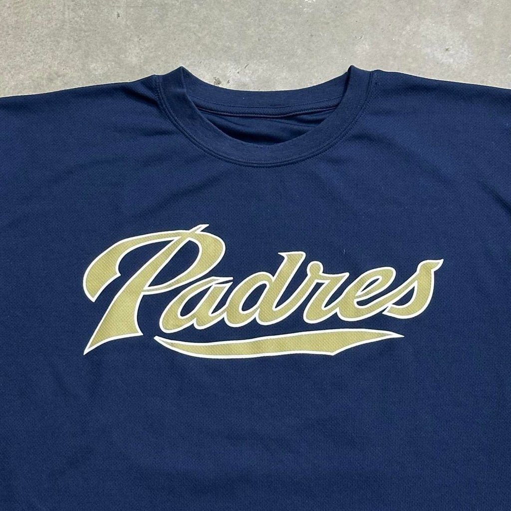 Vintage MLB Navy Blue SD Padres #25 Cameron Jersey Tee
