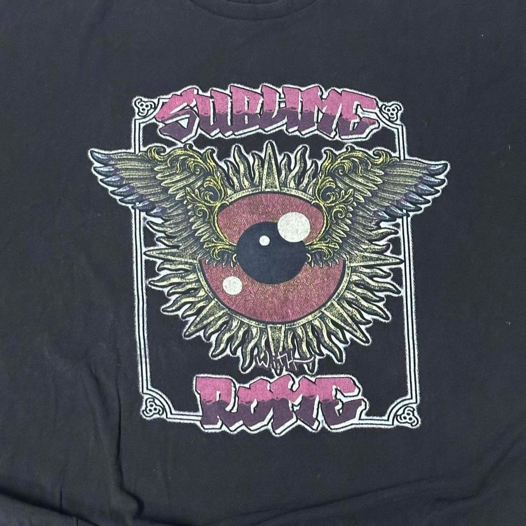 Y2K Sublime Faded Band Graphic Tee