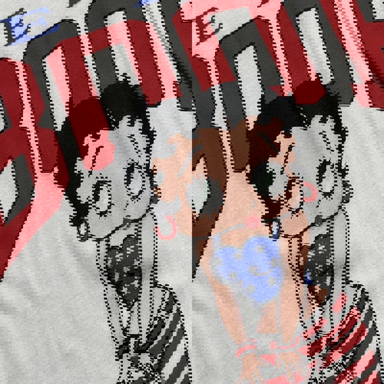 Betty Boop USA Fleischer Y2K Graphic Tee