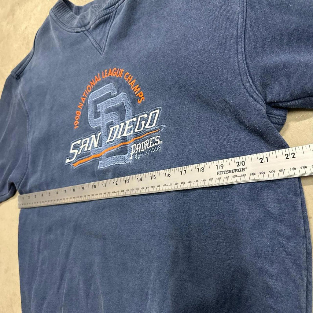 Vintage 1998 San Diego Padres National League Champions Embroidered Crewneck