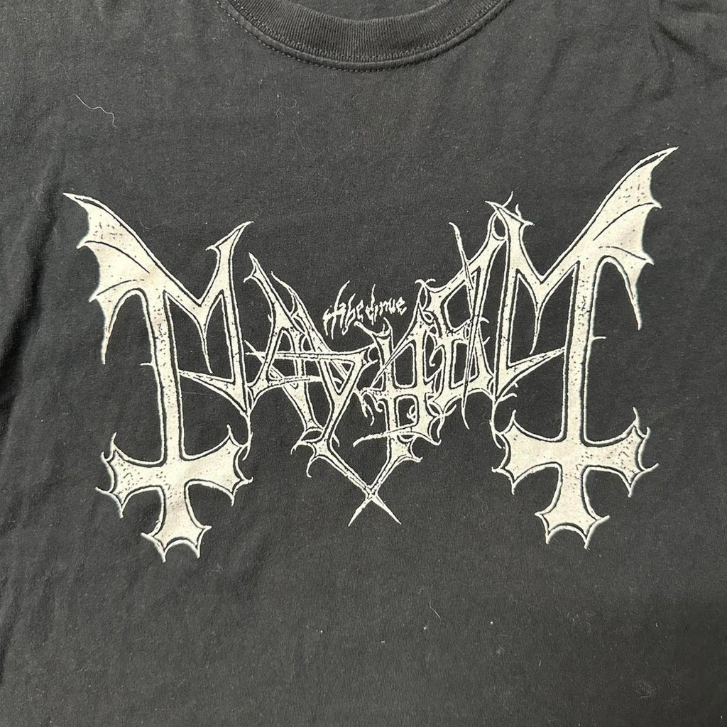 Vintage Mayhem Y2K Black Graphic Tee #Y2K #Vintage #Mayhem