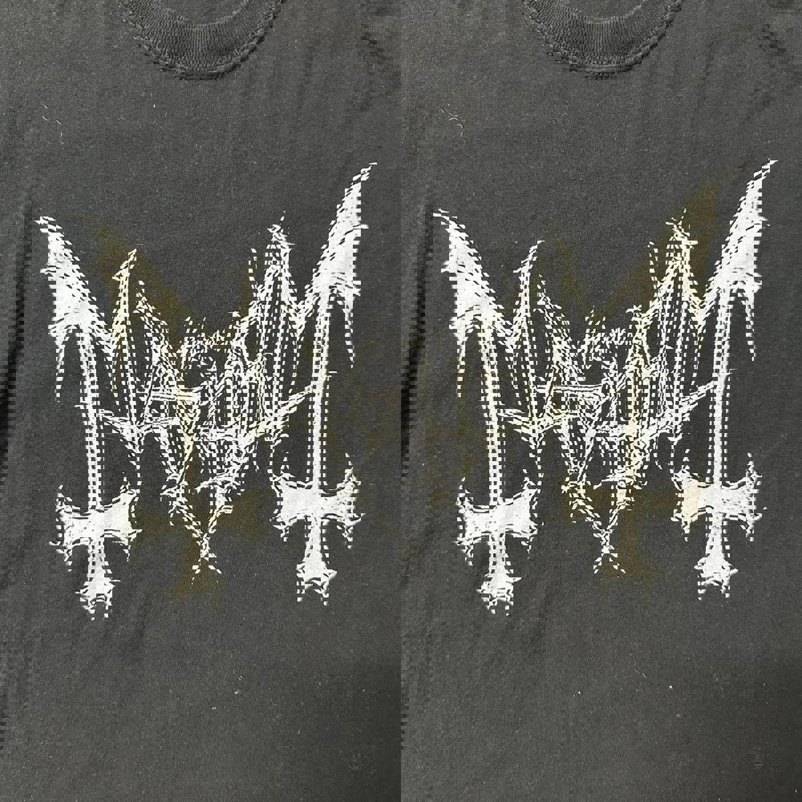 Vintage Mayhem Y2K Black Graphic Tee #Y2K #Vintage #Mayhem