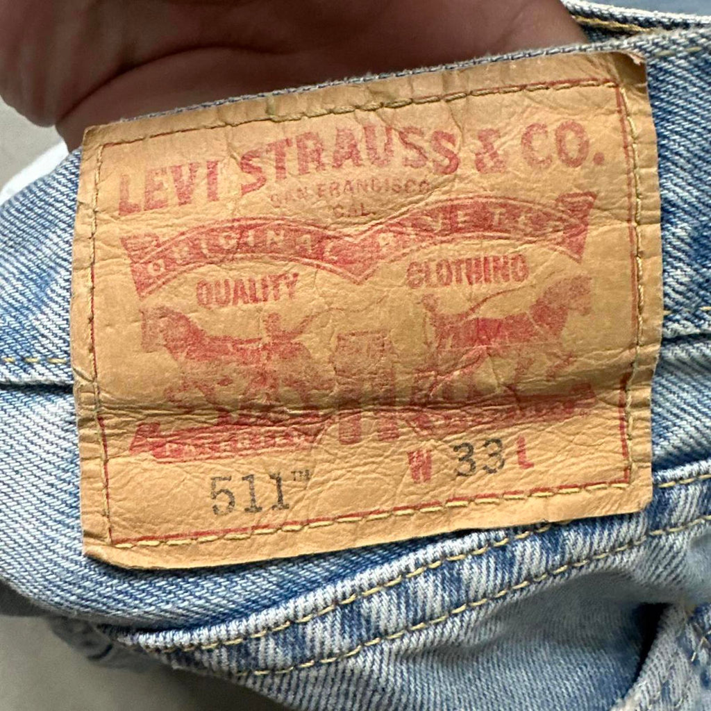 Levi’s 511 Distressed Denim Jorts