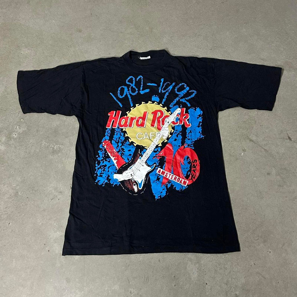 Vintage 1992 Hard Rock Cafe Amsterdam Single Stitch T-Shirt