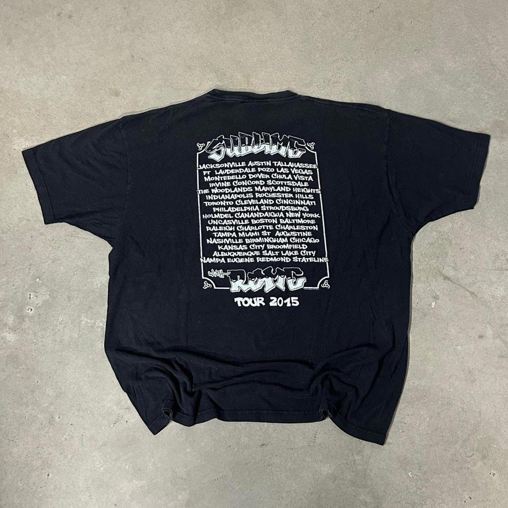 Y2K Sublime Faded Band Graphic Tee