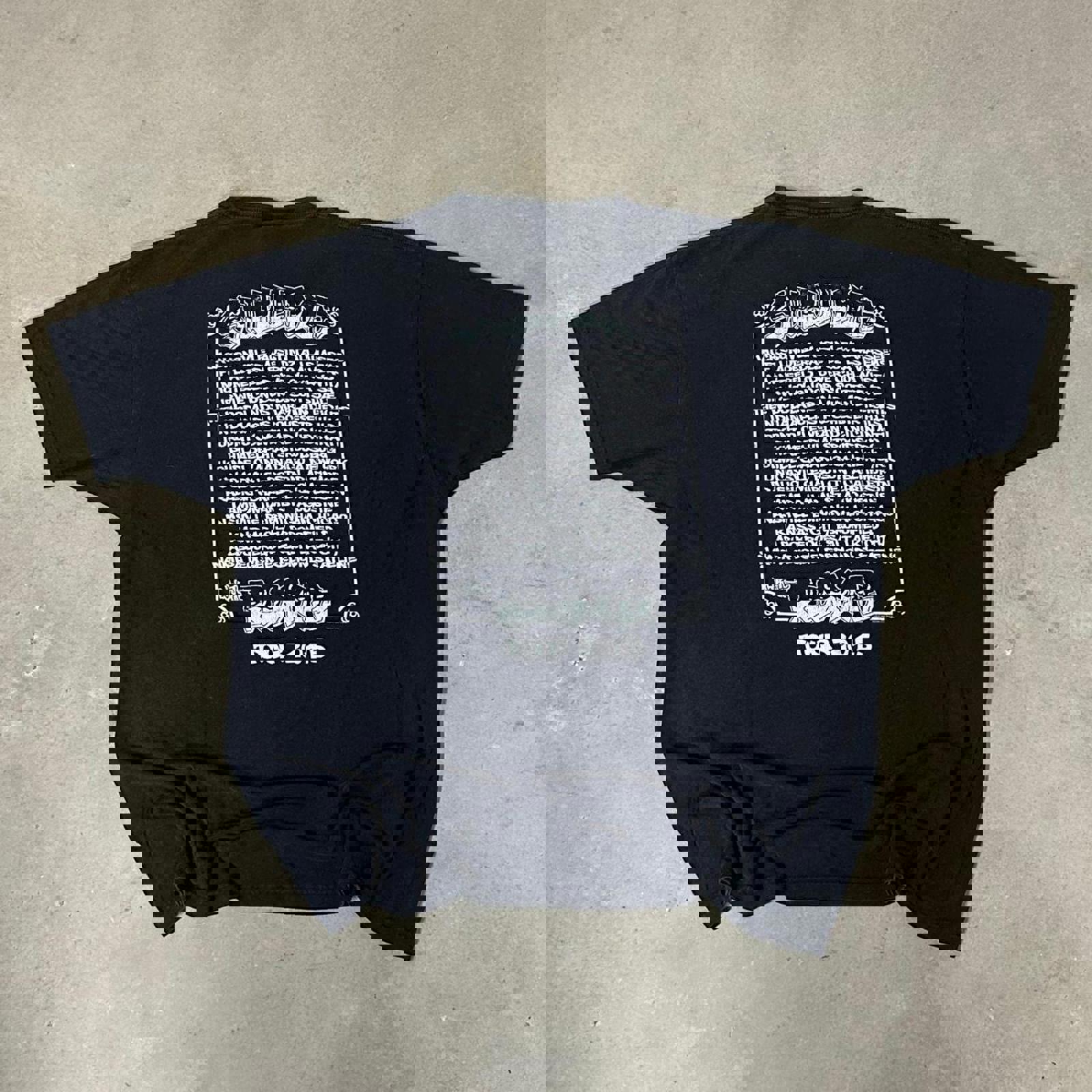 Y2K Sublime Faded Band Graphic Tee