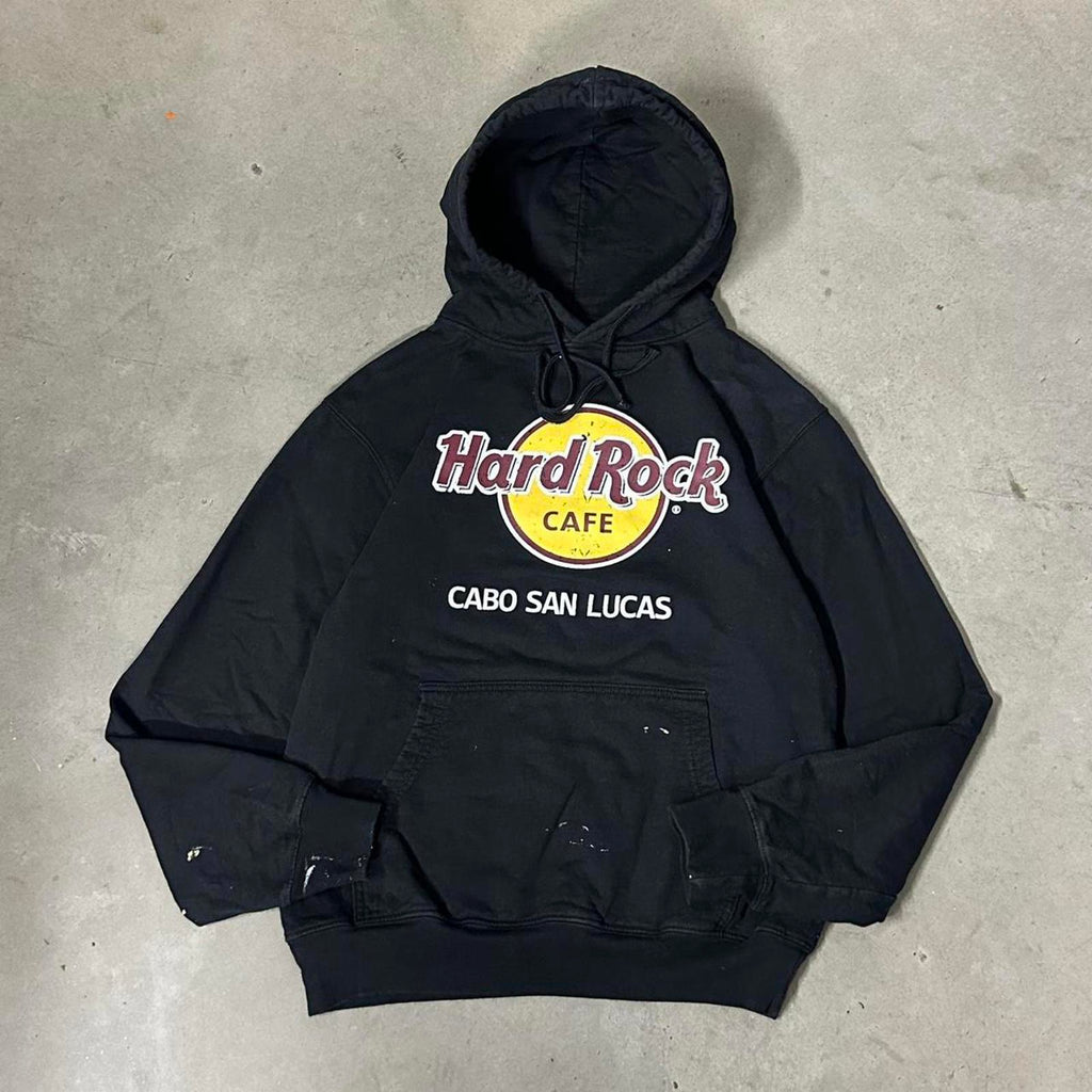 Black Authentic Hard Rock Cafe Cabo San Lucas Hoodie