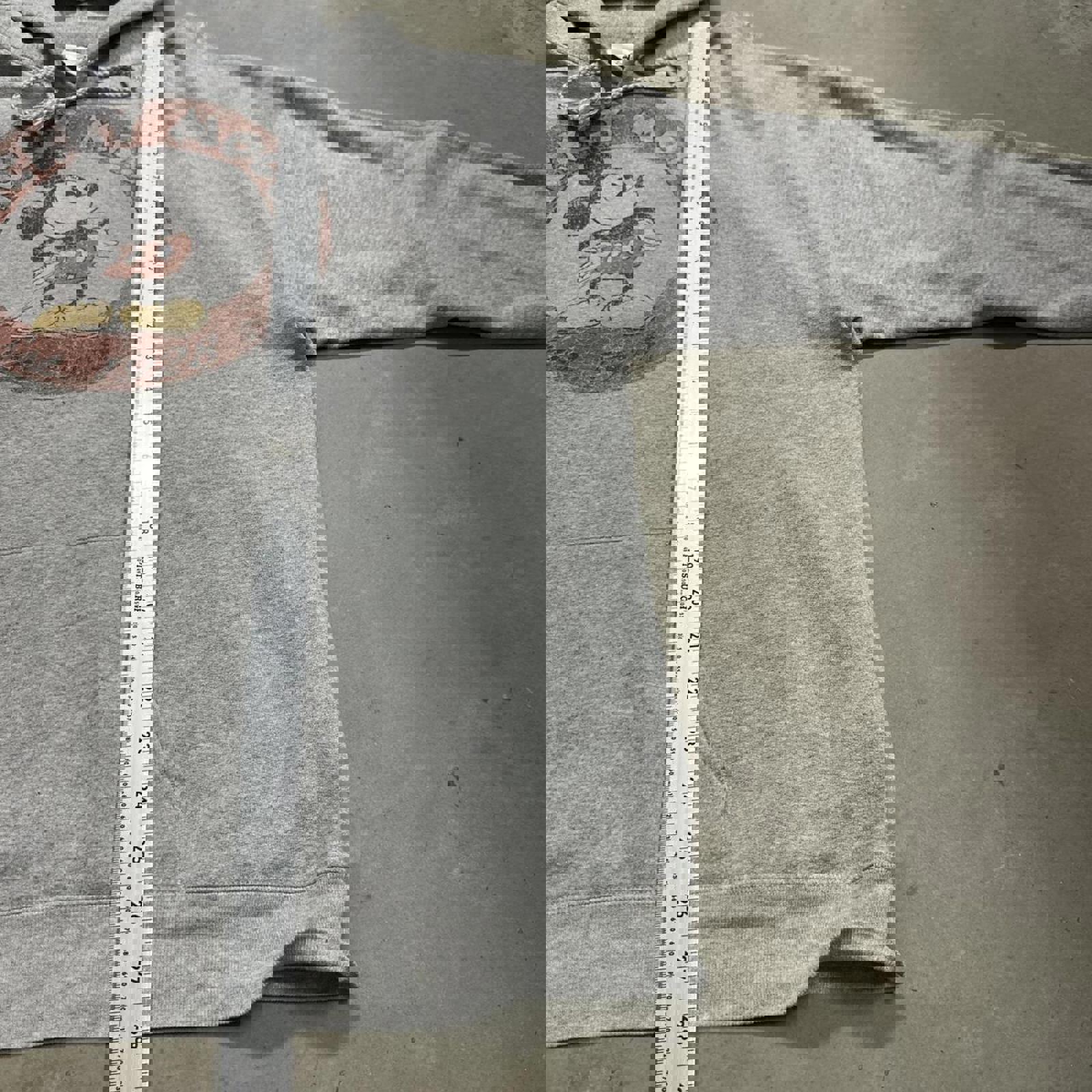 Vintage Grey Mickey Hoodie