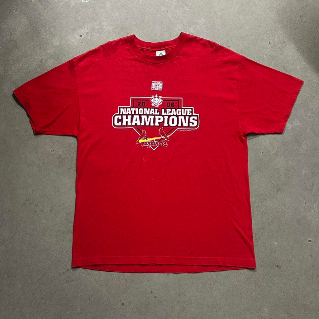 Y2K MLB Cardinals 2006 National League Champs Graphic Tee