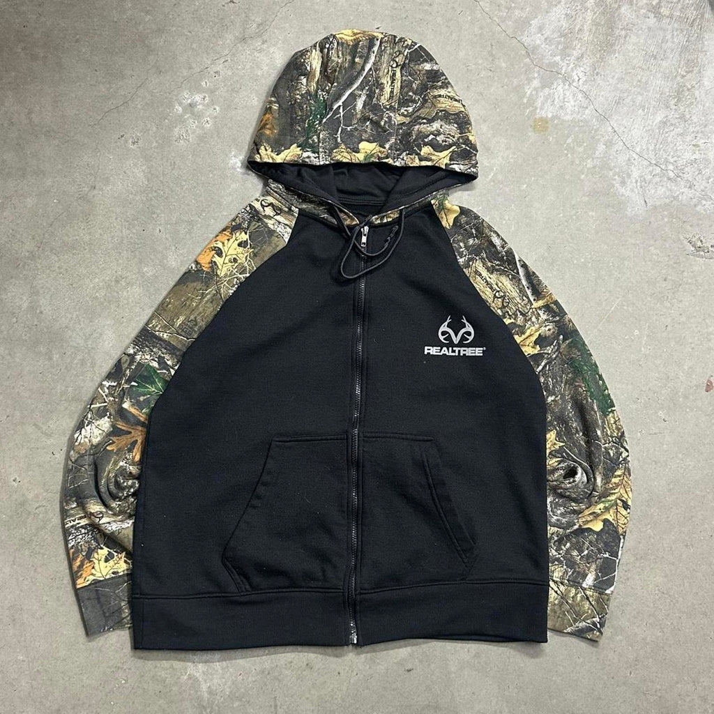 Real Tree Camo Men’s Fleece Hoodie