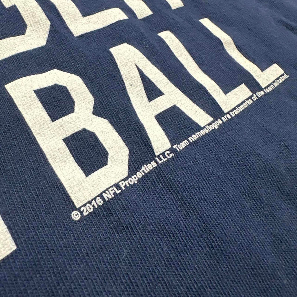 Retro 2016 San Diego Chargers stamped Navy Blue LongSleeve Shirt