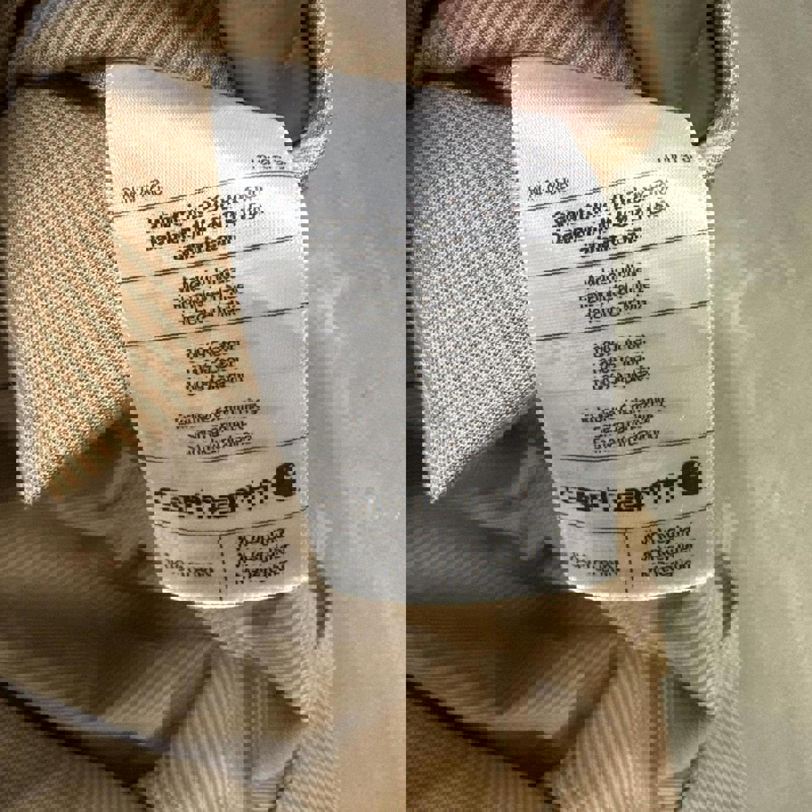 Carhartt Loose Fit Long Sleeve Button Down Medium Pinstripe