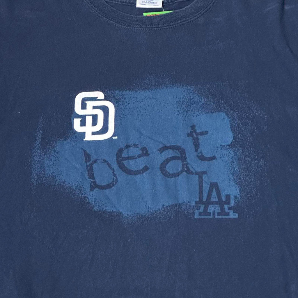 Boxy Vintage “SD Beat LA” Navy Blue Tee