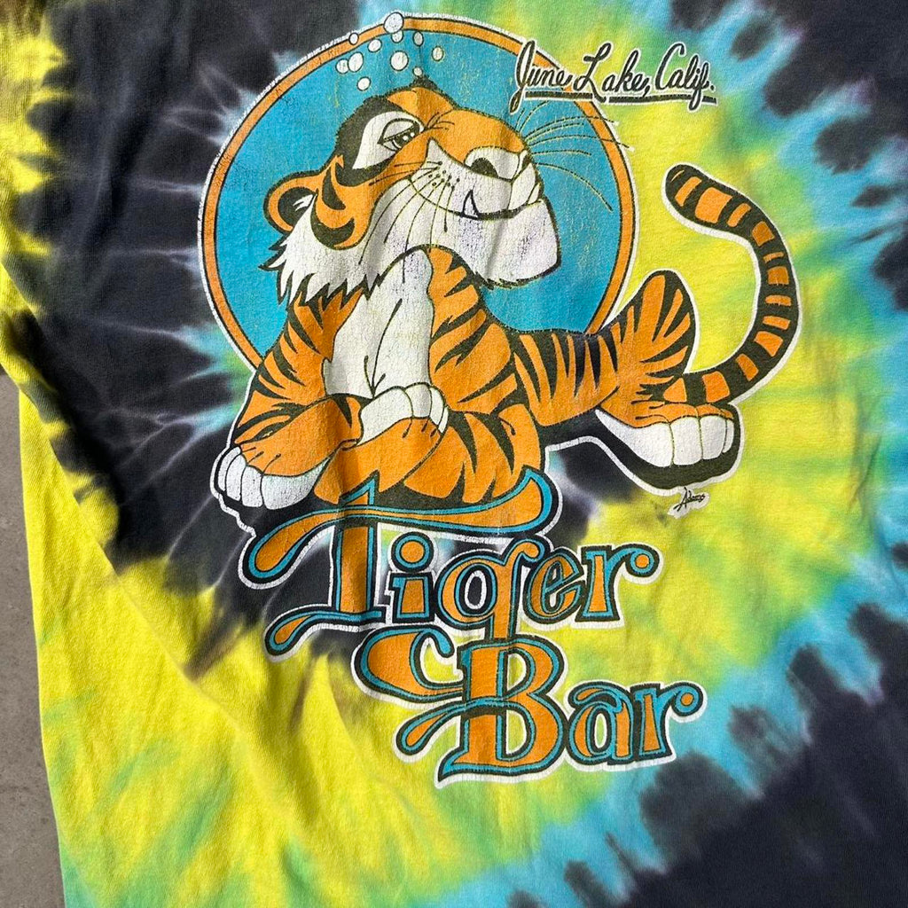 Vintage 90’s Tiger Bar Tie Die Graphic Tee