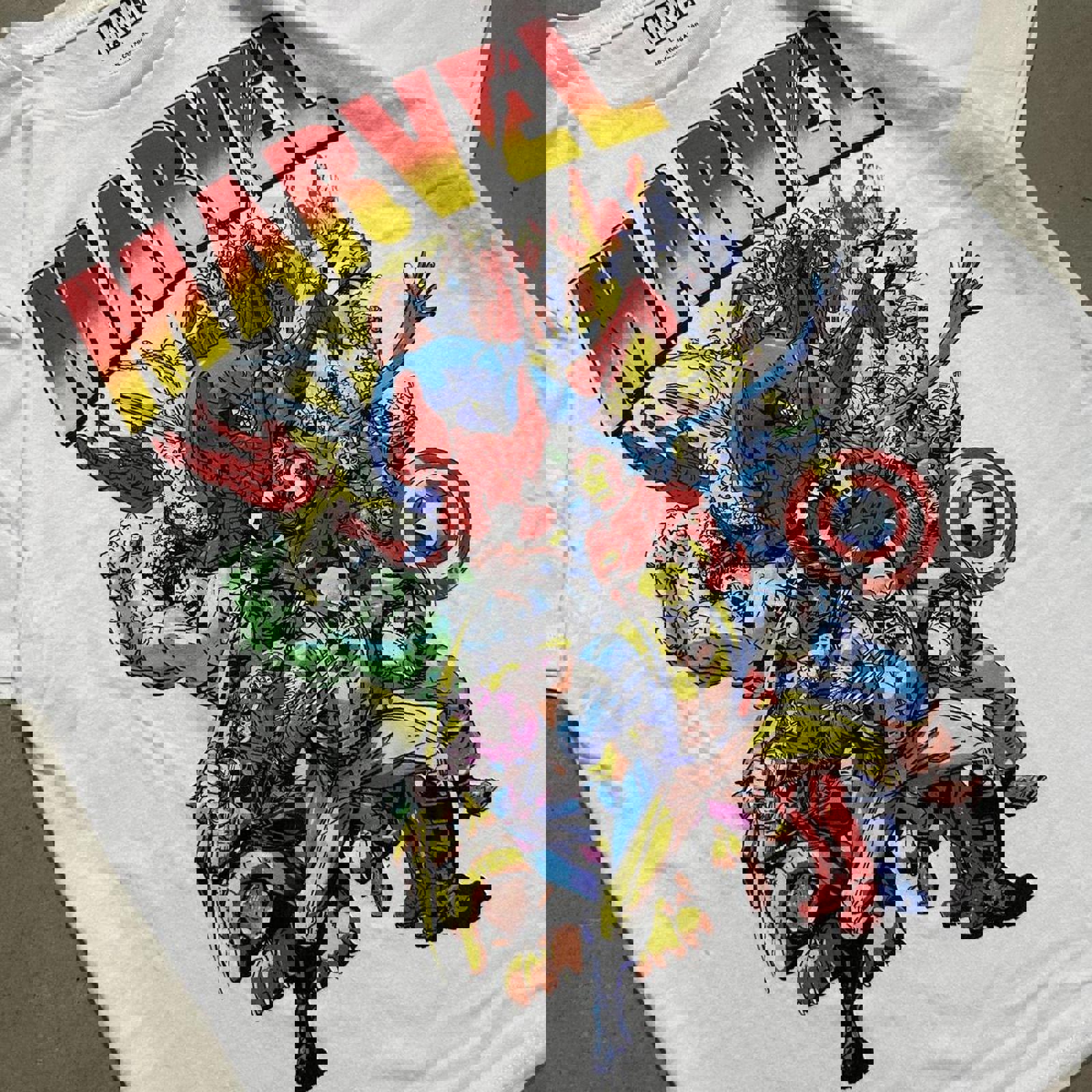 Sick VTG Marvel Comics Graphic Tee