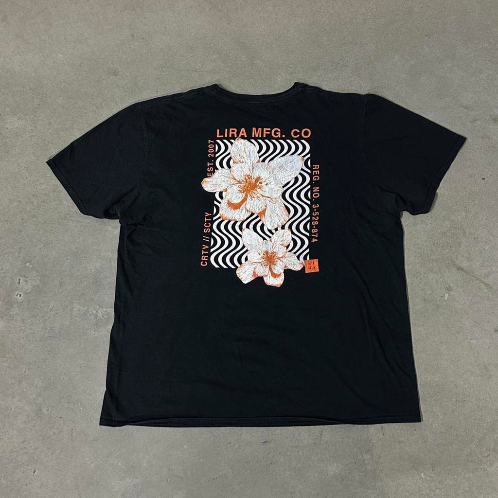 Y2K Lira MFG Flower Graphic Tee