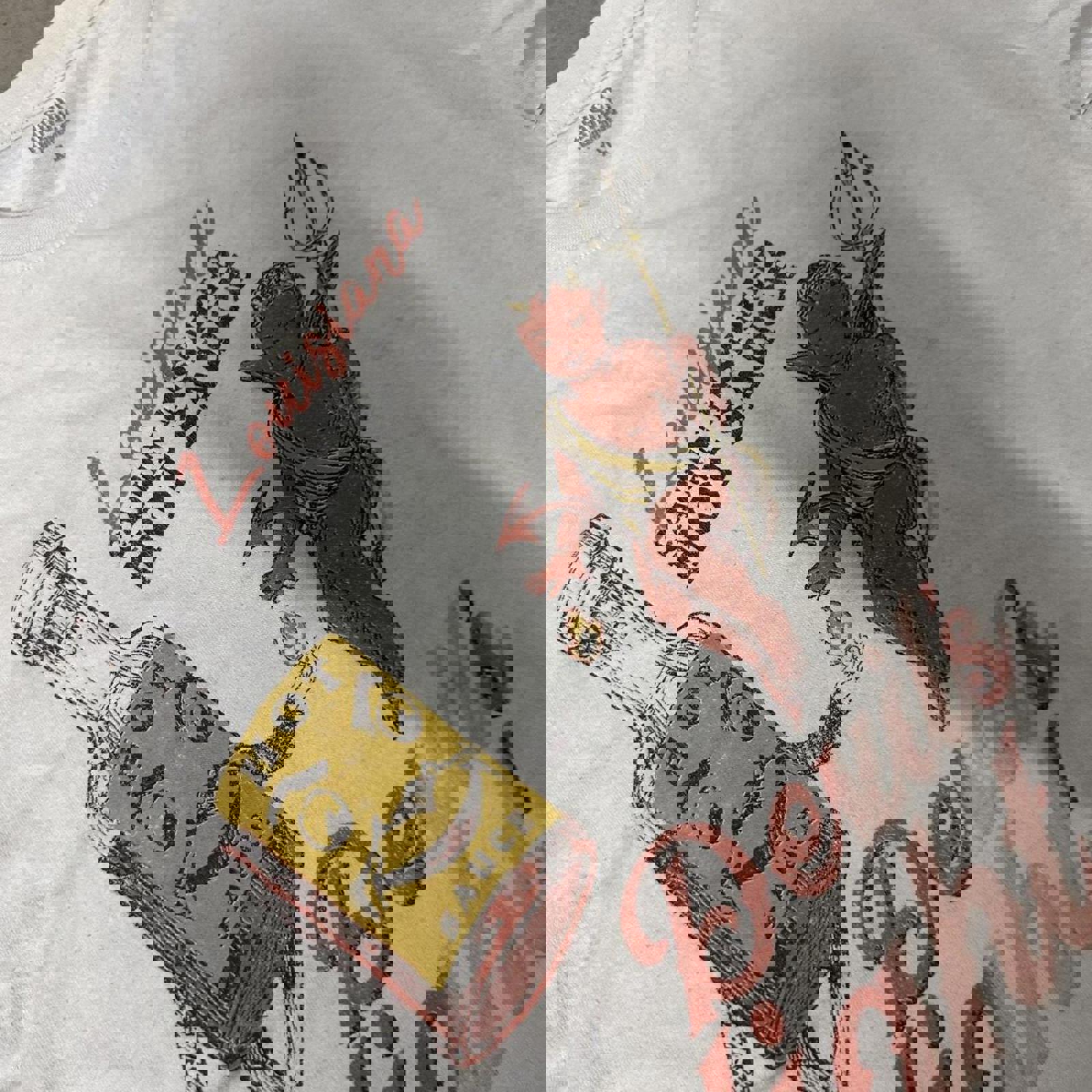Devils Delight Brisco Brands Faded Graphic Y2K Tee