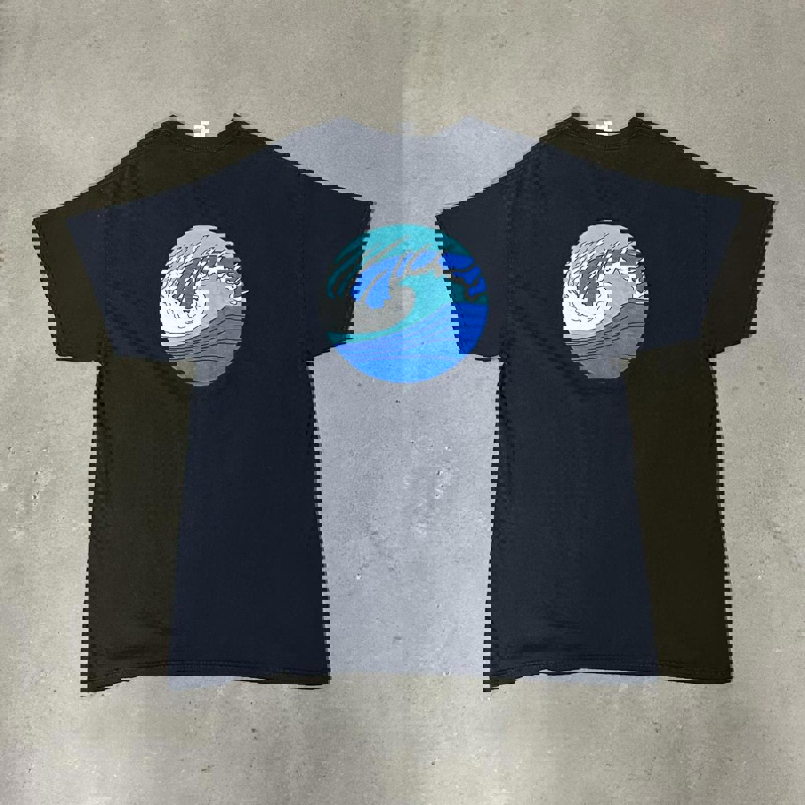 Sick EC SURF Black Graphic Tee