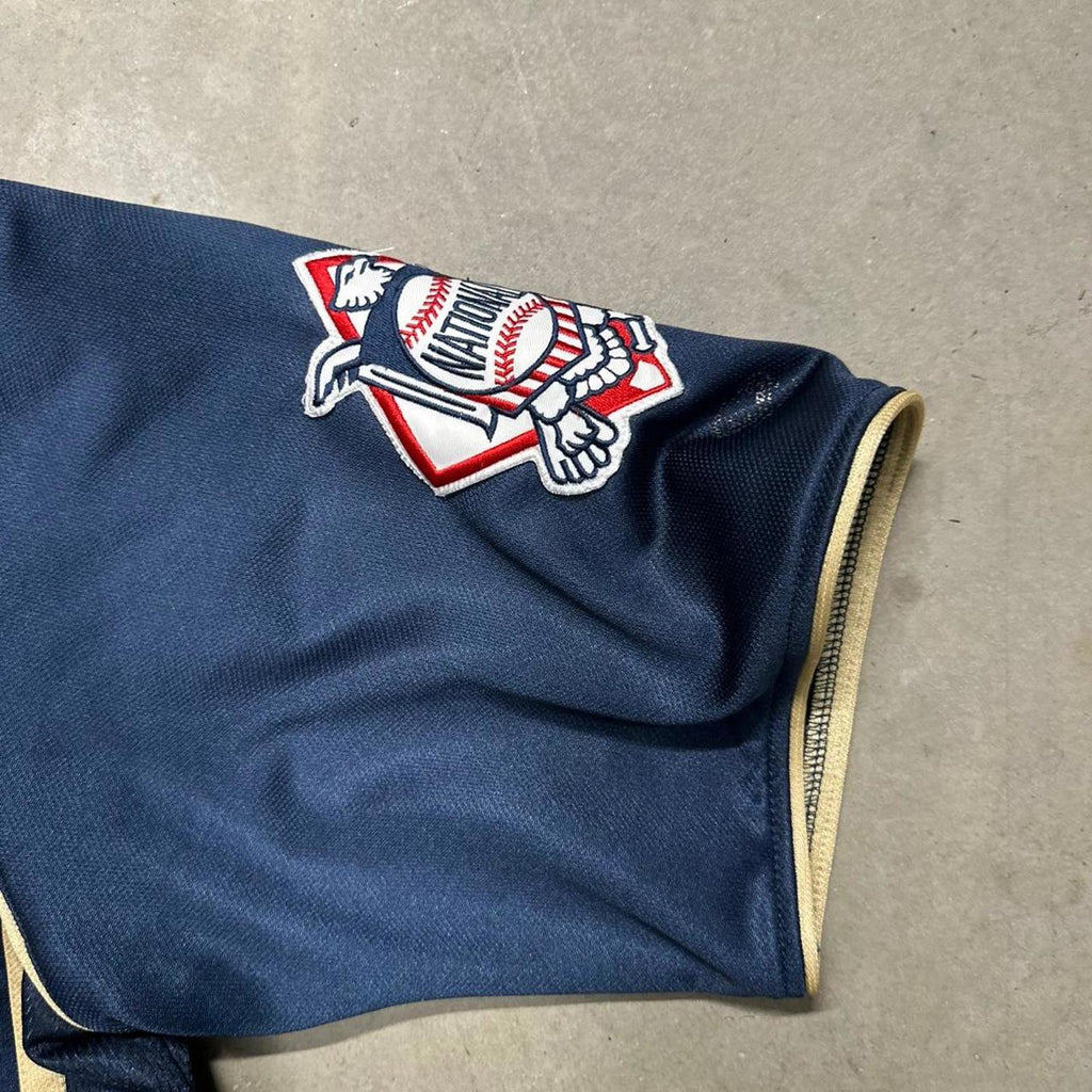 Vintage 2000’s Heavyweight TRUFAN San Diego Padres NavyBlue/Gold Jersey