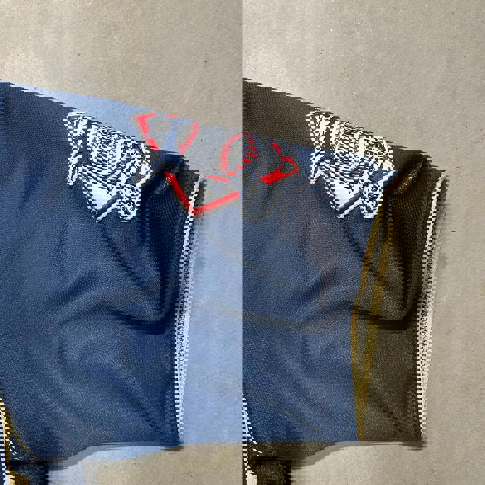 Vintage 2000’s Heavyweight TRUFAN San Diego Padres NavyBlue/Gold Jersey