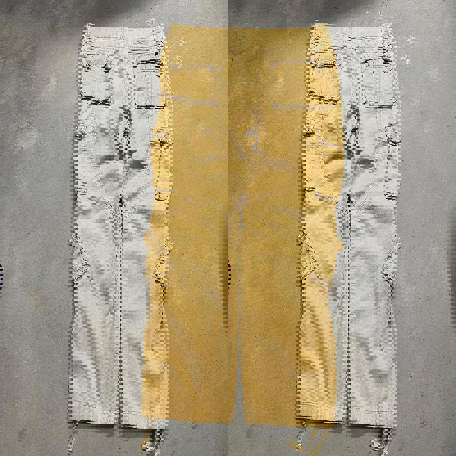 Khaki Matchmen Baggy CargoPants