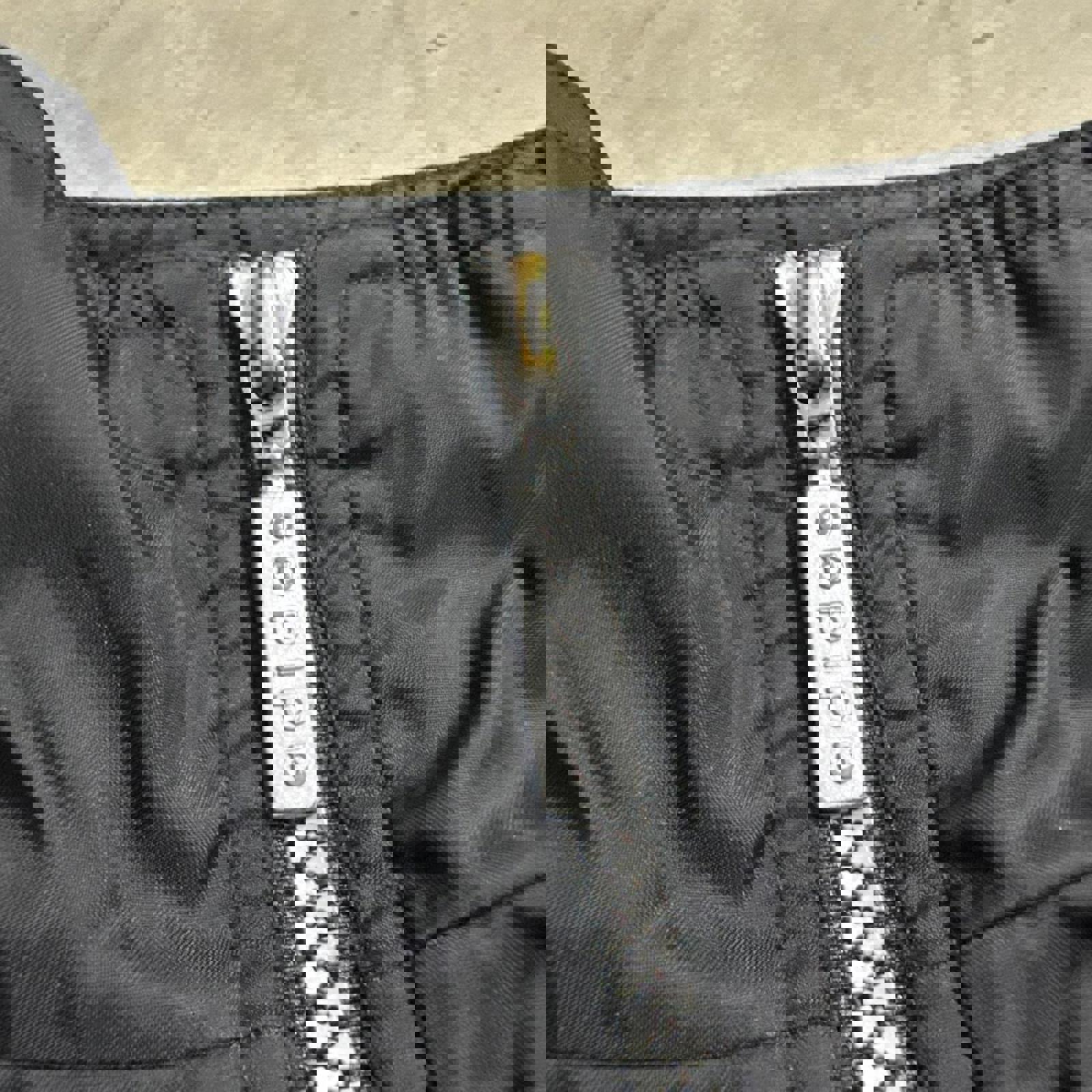 Vintage 90’s Adidas B/W Windbreaker Jacket with Sidelogo, VTG Zipper & VTG Tag