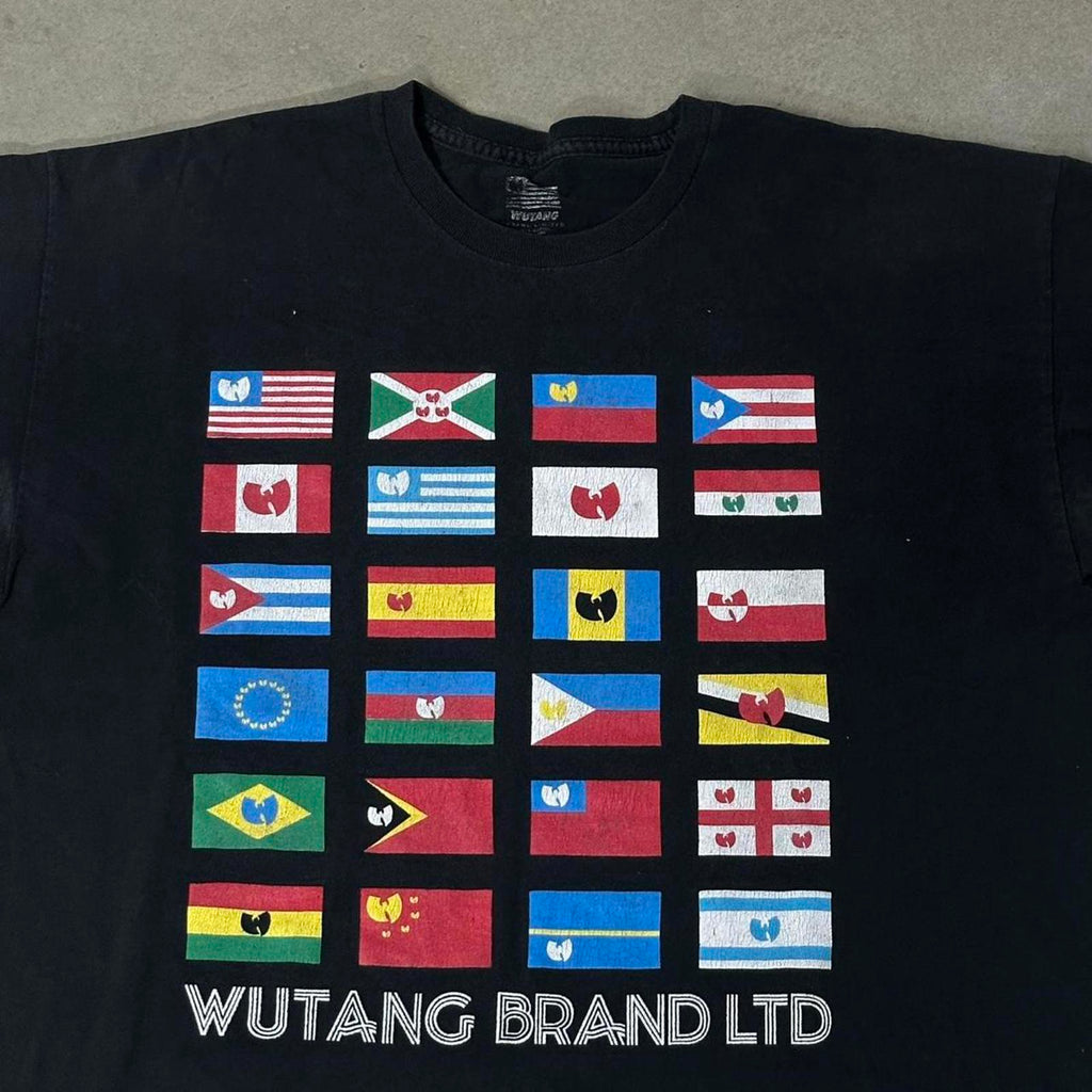 Sick Faded 90’s WUTANG Clan Flag