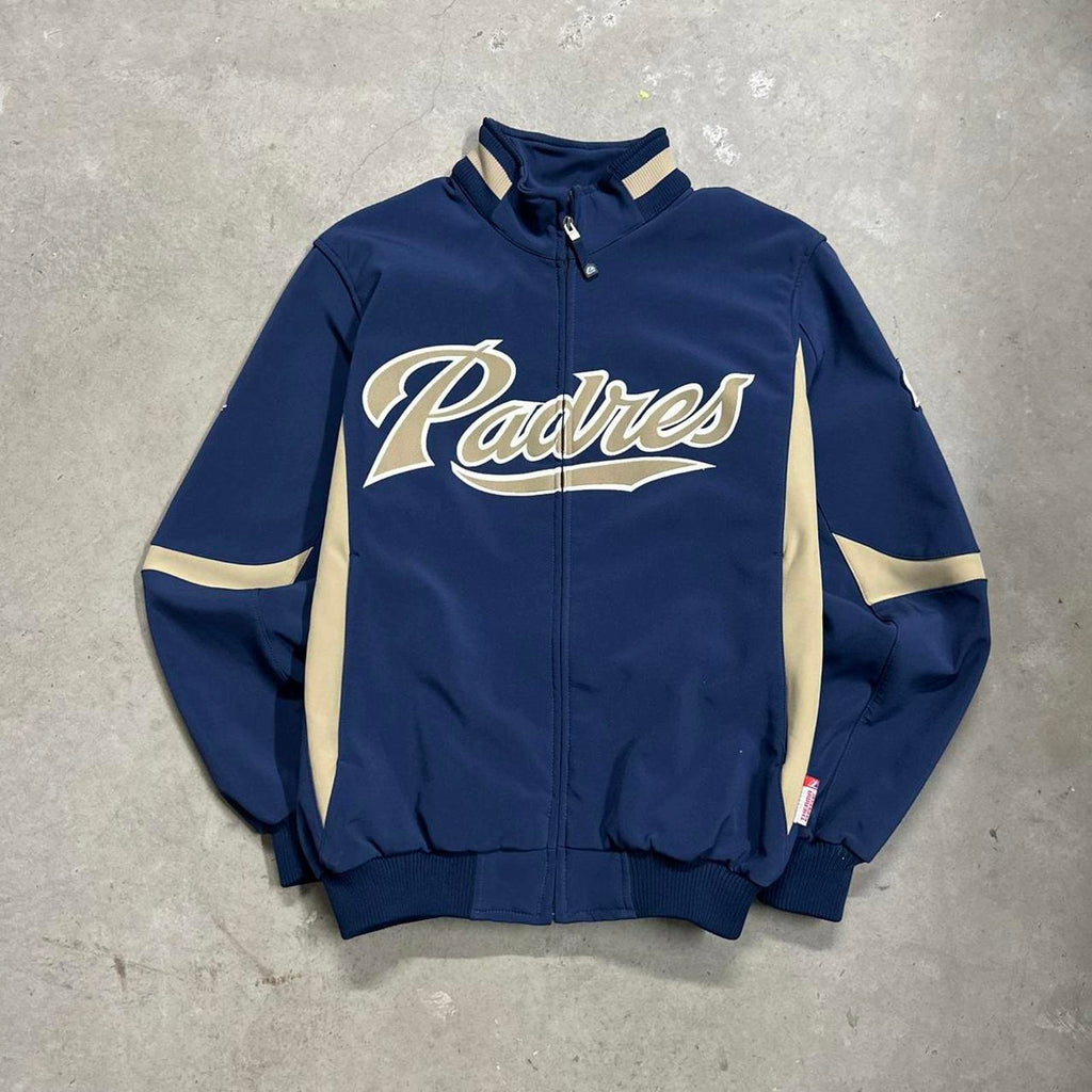 2000’s Thermabase BrandNew San Diego Padres Windbreaker Heavyweight Jacket